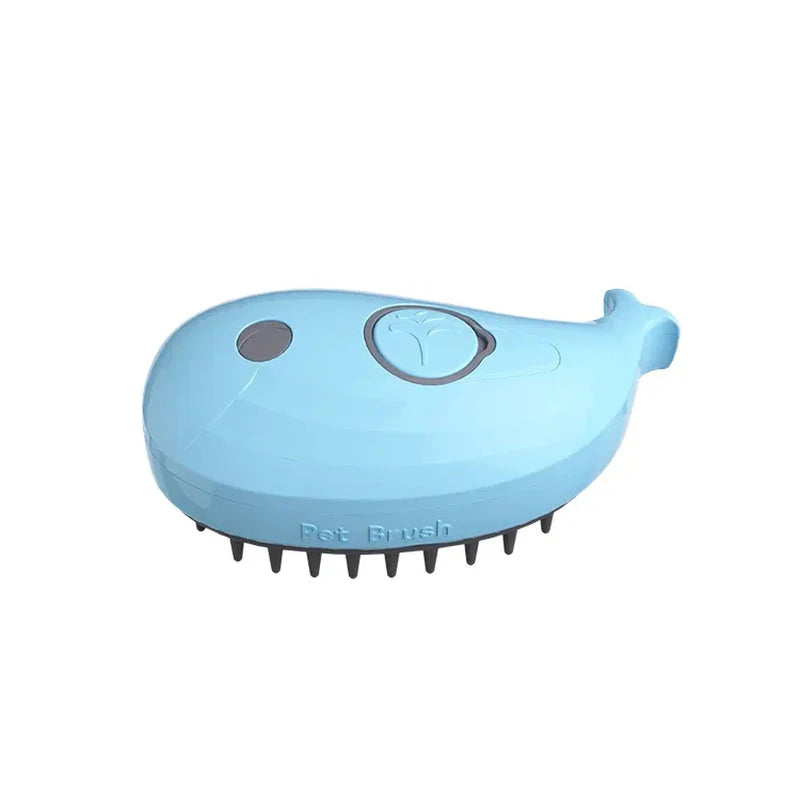 Electric Cat Steam Brush โ 3-In-1 Pet Grooming Comb with Water Spray for Cats and Dogs, USB Rechargeable