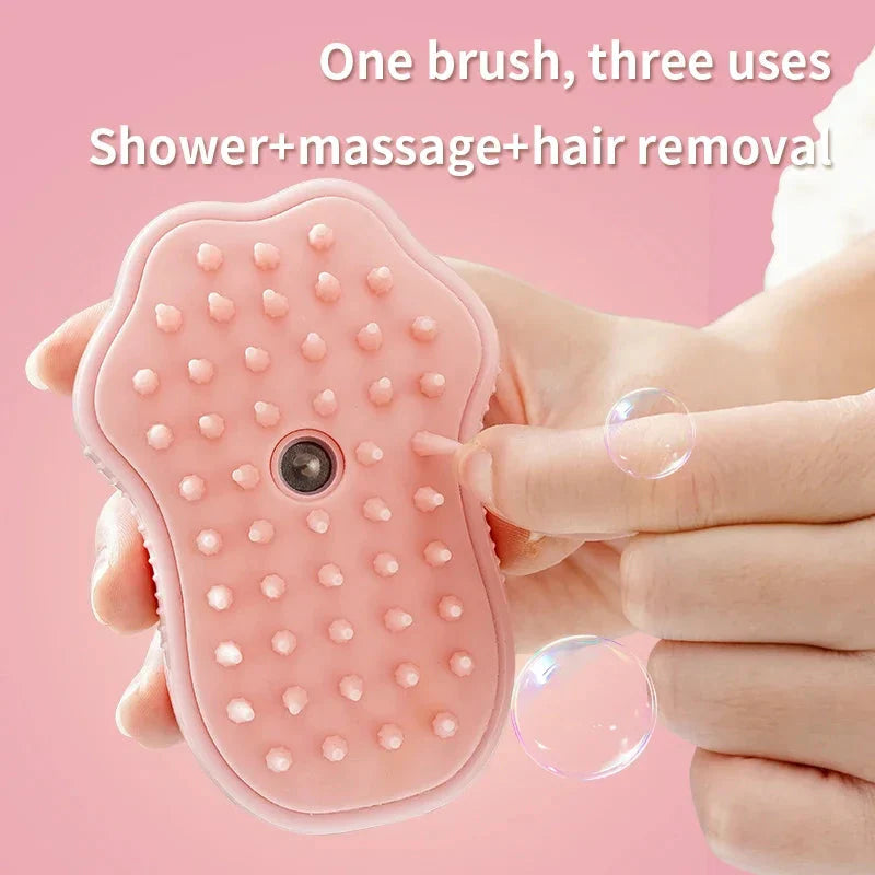 Electric Cat Steam Brush โ 3-In-1 Pet Grooming Comb with Water Spray for Cats and Dogs, USB Rechargeable