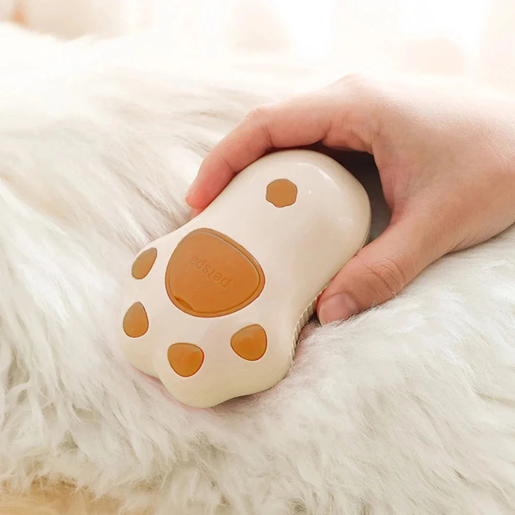 Electric Cat Steam Brush โ 3-In-1 Pet Grooming Comb with Water Spray for Cats and Dogs, USB Rechargeable